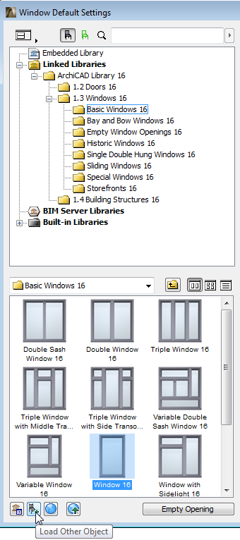 outlet library part for archicad 12