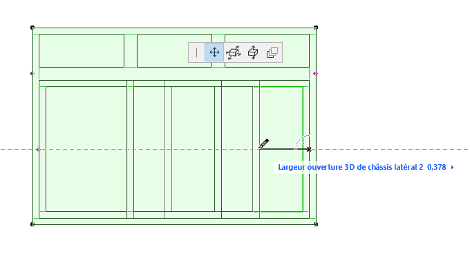 edition graphique avec les points chauds editables les points chauds