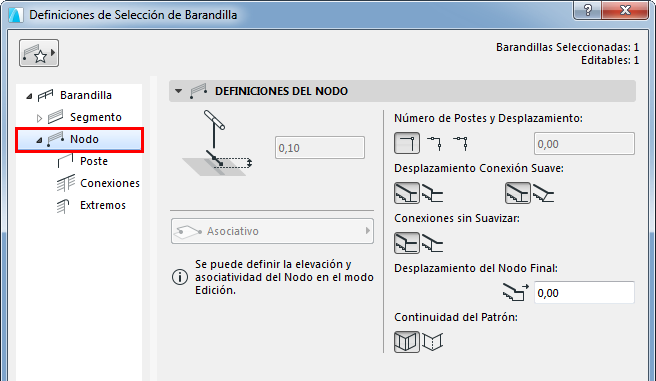 Lección 21.03.2.08  Definiciones del Nodo  NodeSettingsSelected