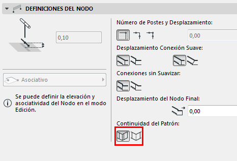 Lección 21.03.2.08  Definiciones del Nodo  PatternContinuitySettings