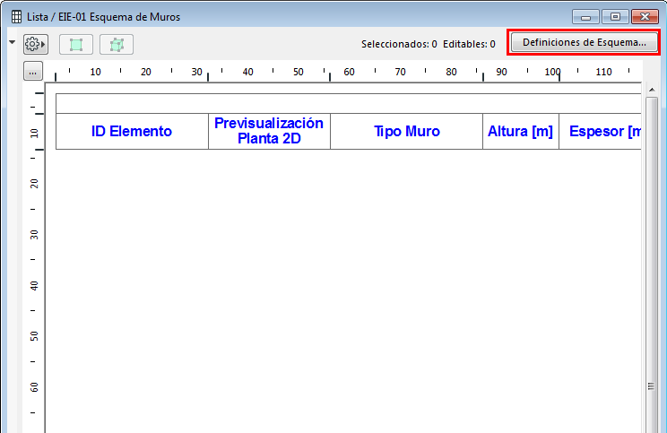 Definir Contenido De Esquema Usando Definiciones De Esquema