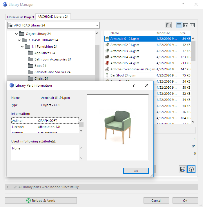 archicad libraries