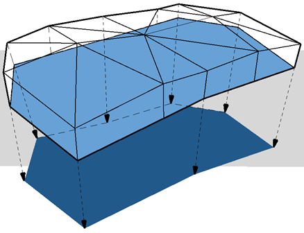 Cálculo del Área de la Capa/Componente Proyectado