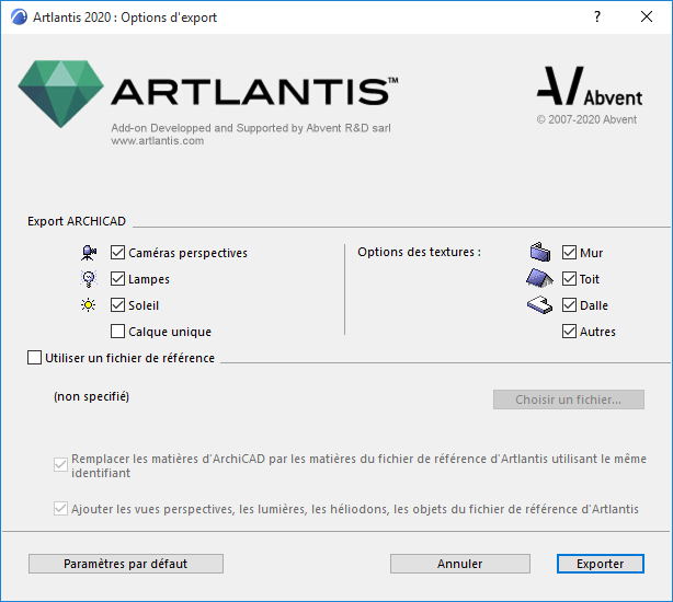 formation artlantis 6.5