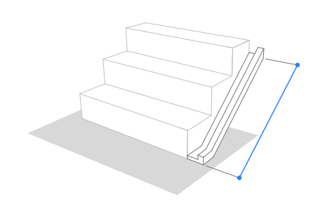 계단 구조 목록화 파라미터파라미터짧은 설명긴 설명 구조 유형계단 구조 유형: 모노리스, 보, 스트링거, 또는 캔틸레버 드레인 길이드레인  길이(모노리스 구조 전용) 드레인 위치드레