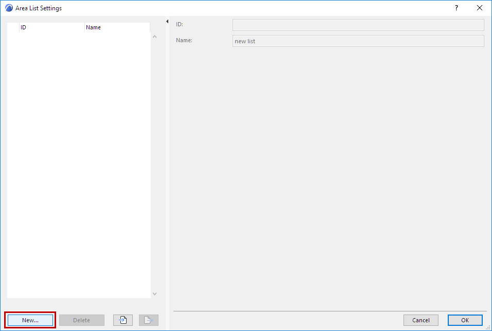 NewAreaListDialog.png