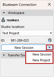 BluebeamNewSessionandProject.png