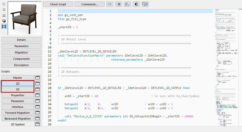 GDL_2Dand3DWindow.png