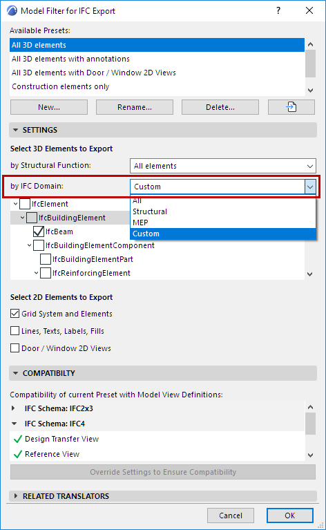 ModelFilterExportDomain.png