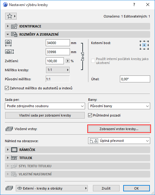 Jak otevřít soubor DWG v ARCHICADu?