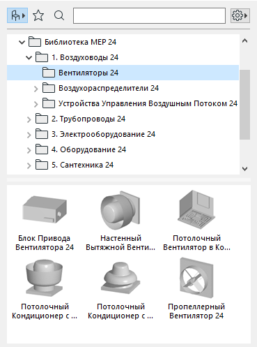 Библиотека мебели для archicad