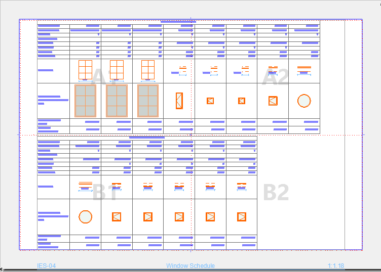 Restructure Schedule To Fit Layout